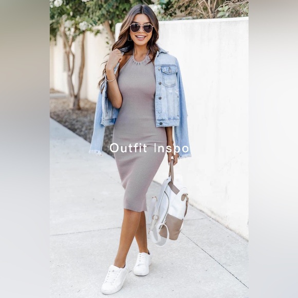 HEATHER RUCHED DRESS - Picture 9 of 10